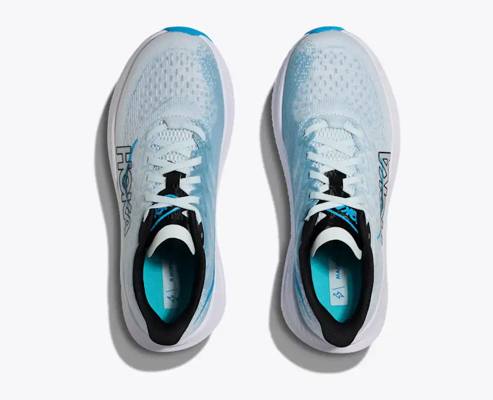 HOKA Women's Mach 6 - TUNDRA BLUE / RAINDROP (Wide)