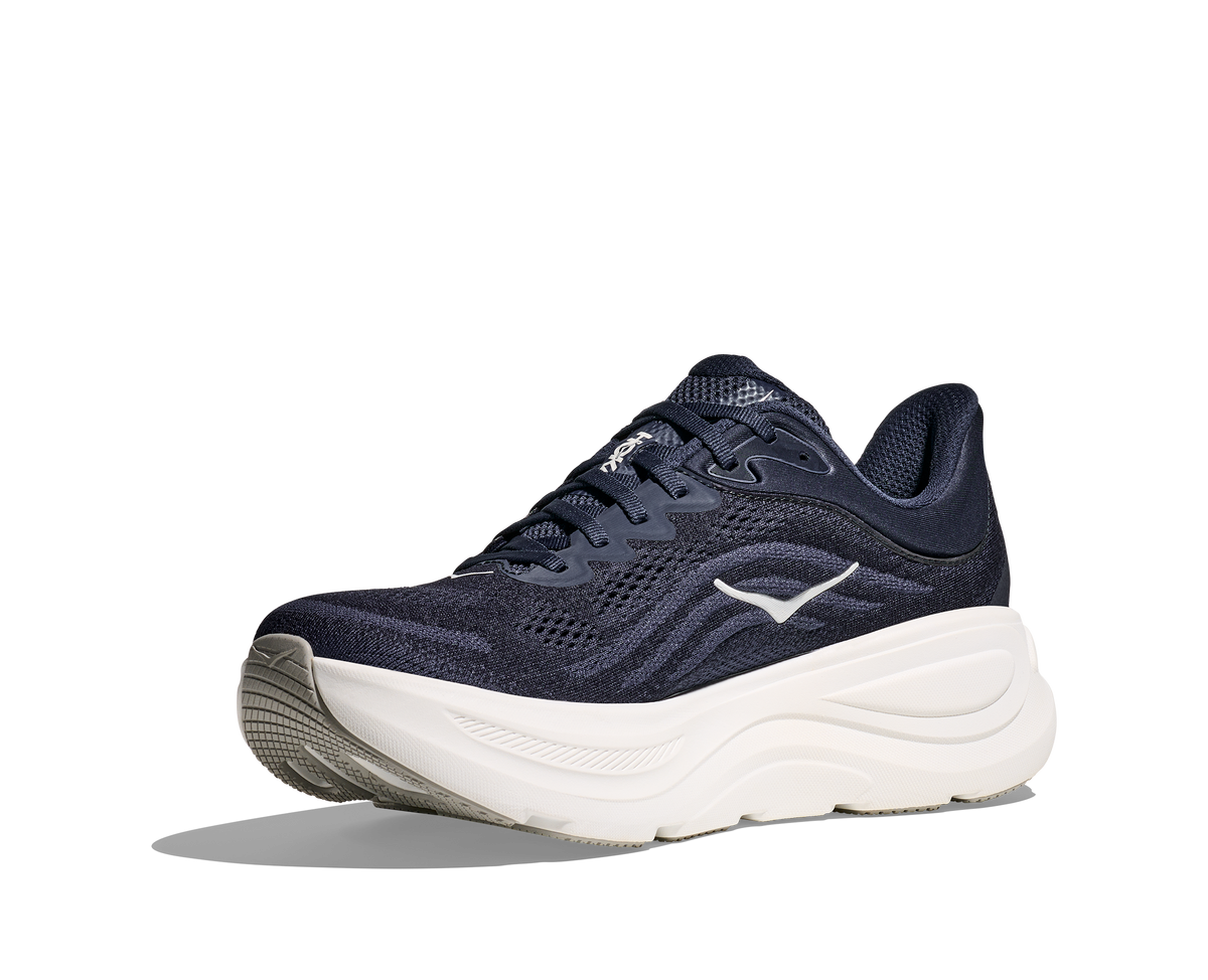 HOKA Men's Bondi 9 - VARSITY NAVY / WHITE (Wide)