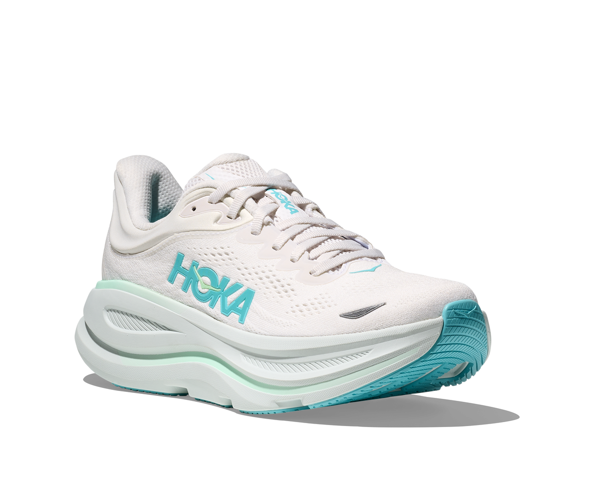 HOKA Women's Bondi 9 - FROST / CIELO BLUE