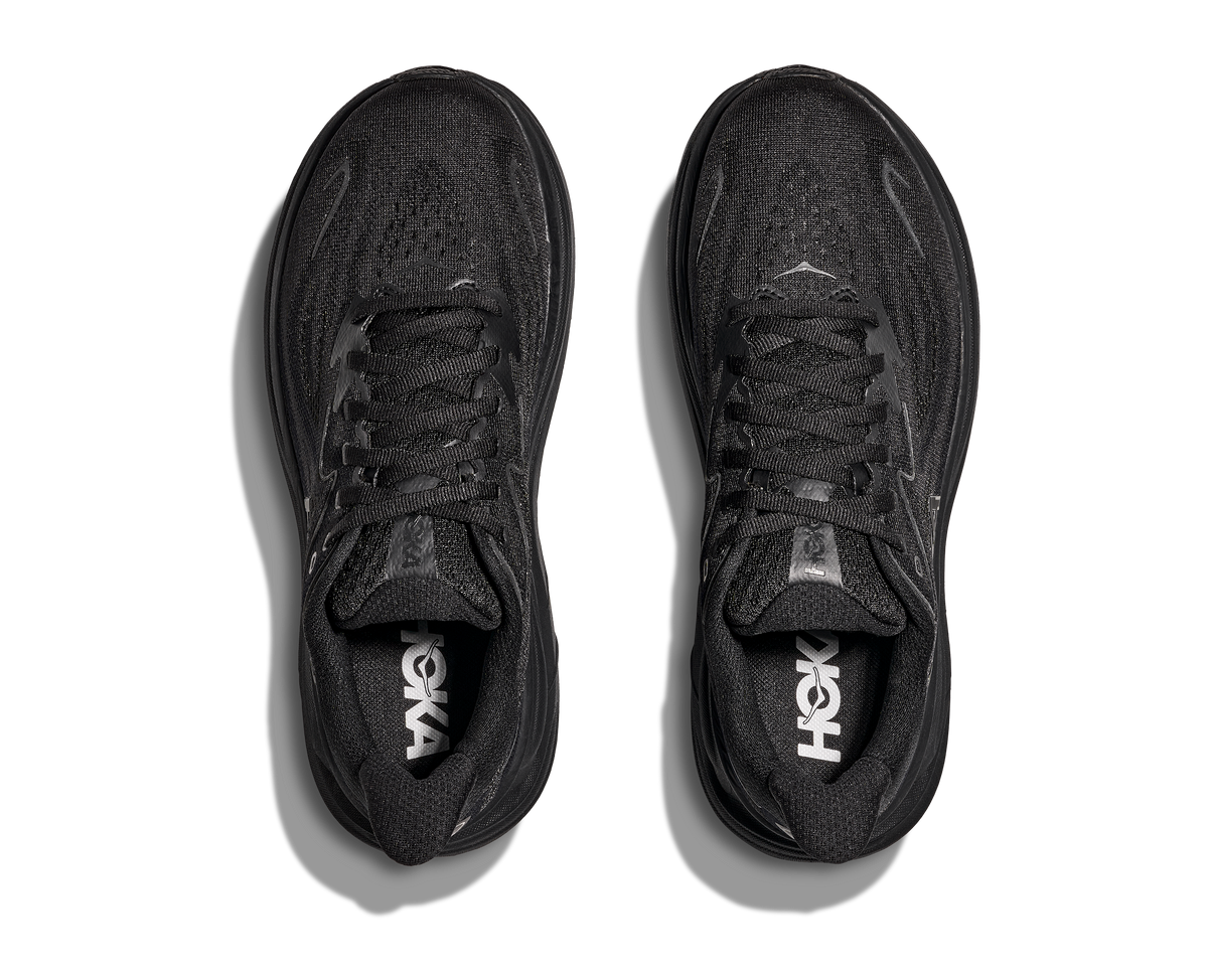 HOKA Men's Clifton 10 - BLACK / BLACK