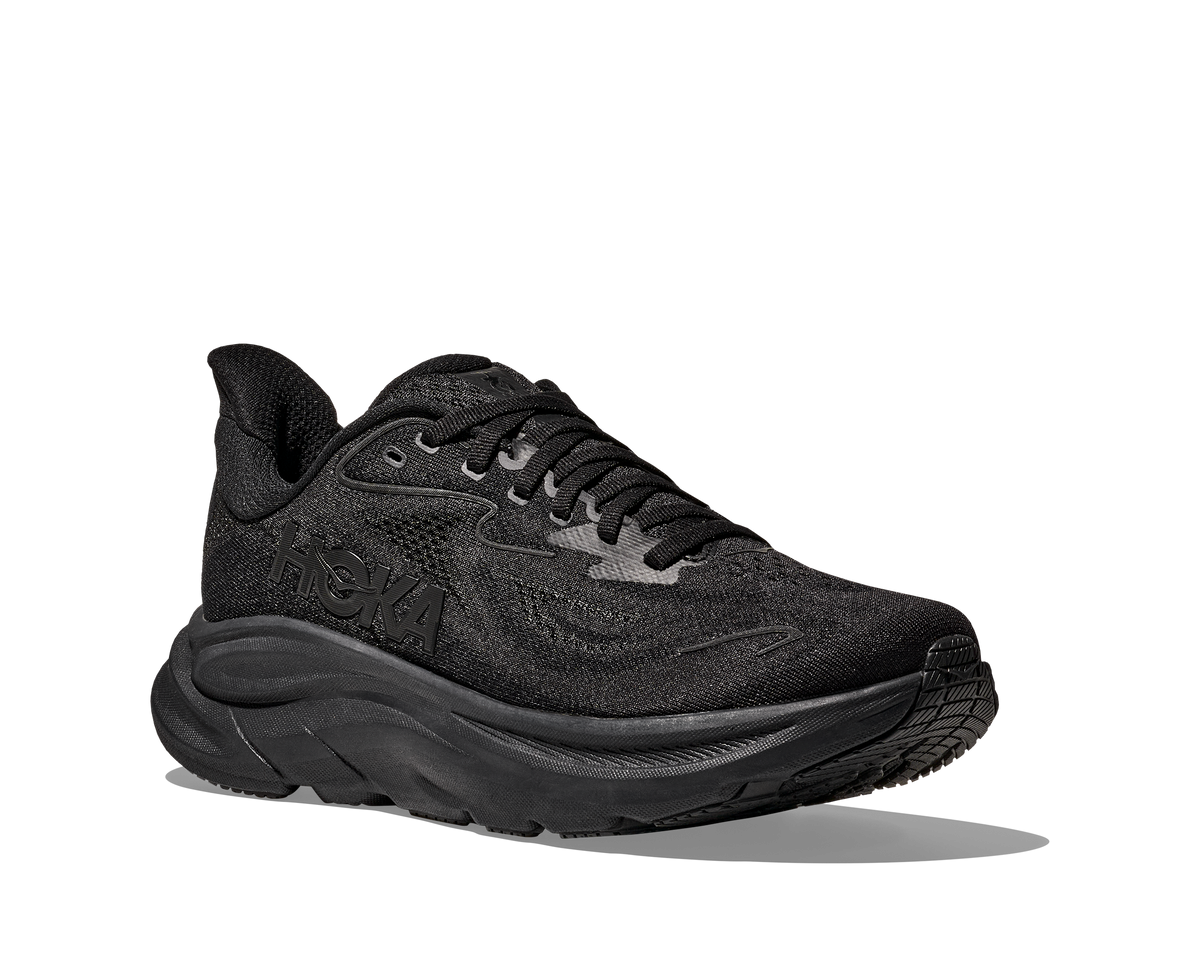 HOKA Men's Clifton 10 - BLACK / BLACK