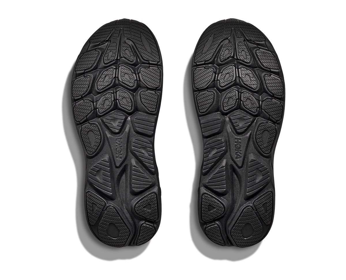 HOKA Women's Clifton 10 - BLACK / BLACK (Wide)