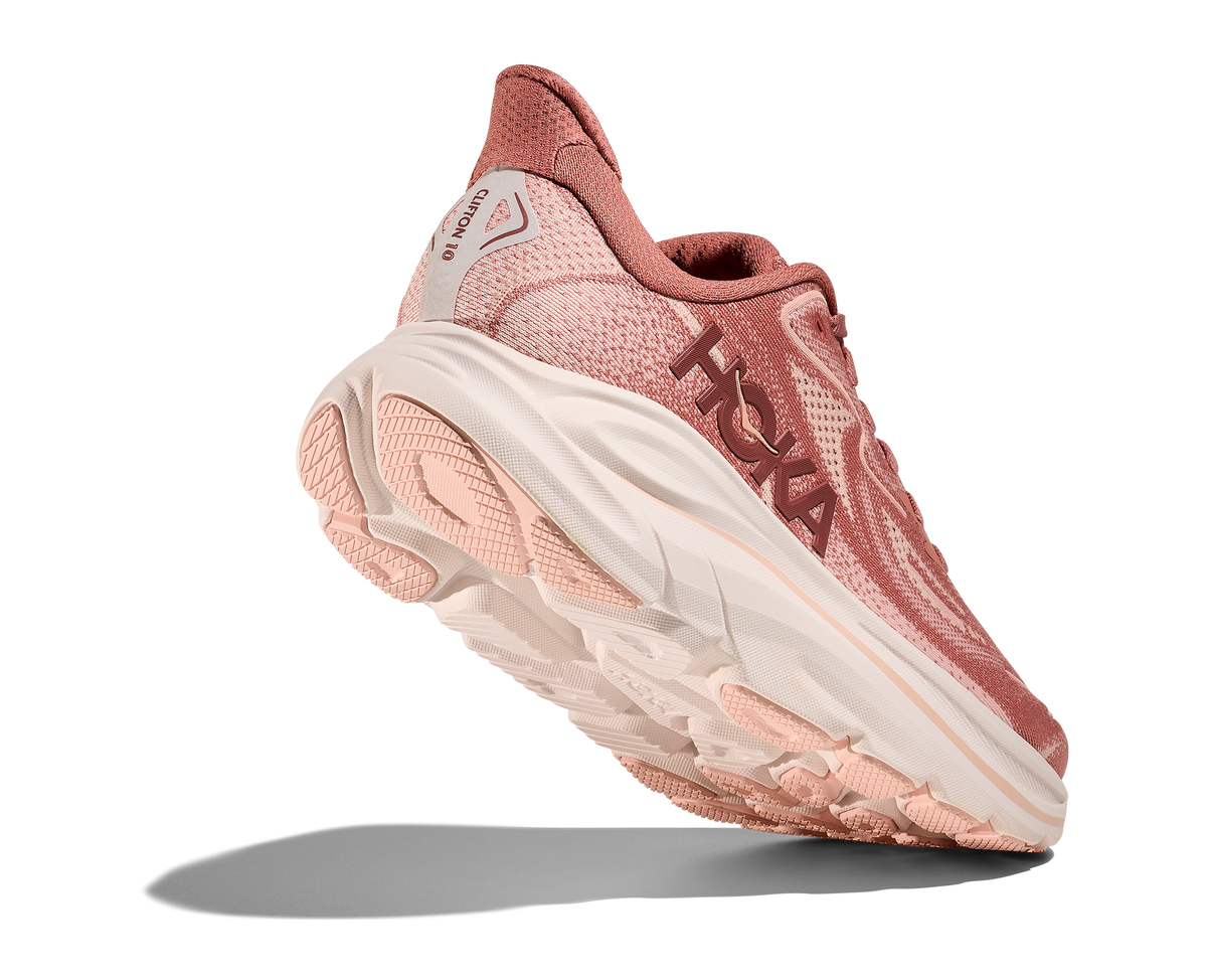 HOKA Women's Clifton 10 - BLUSH / ROSE LATTE