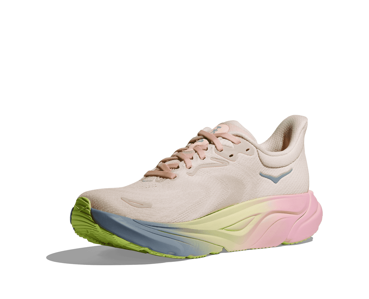 HOKA Women's Arahi 8 - ALABASTER / TANGERINE GLOW