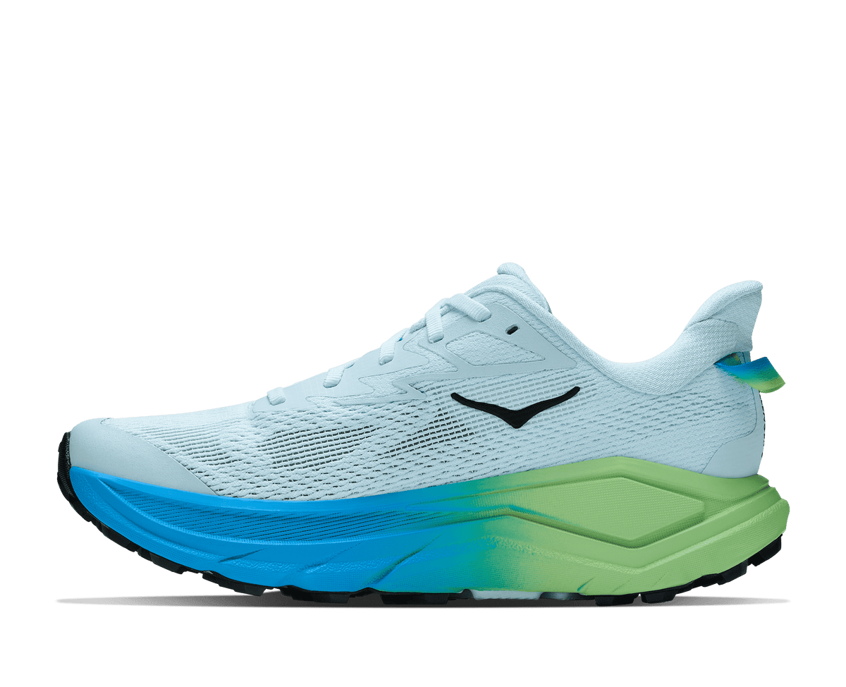 HOKA Women's Challenger 8 - GLIMMERING BLUE / TART APPLE (Wide)