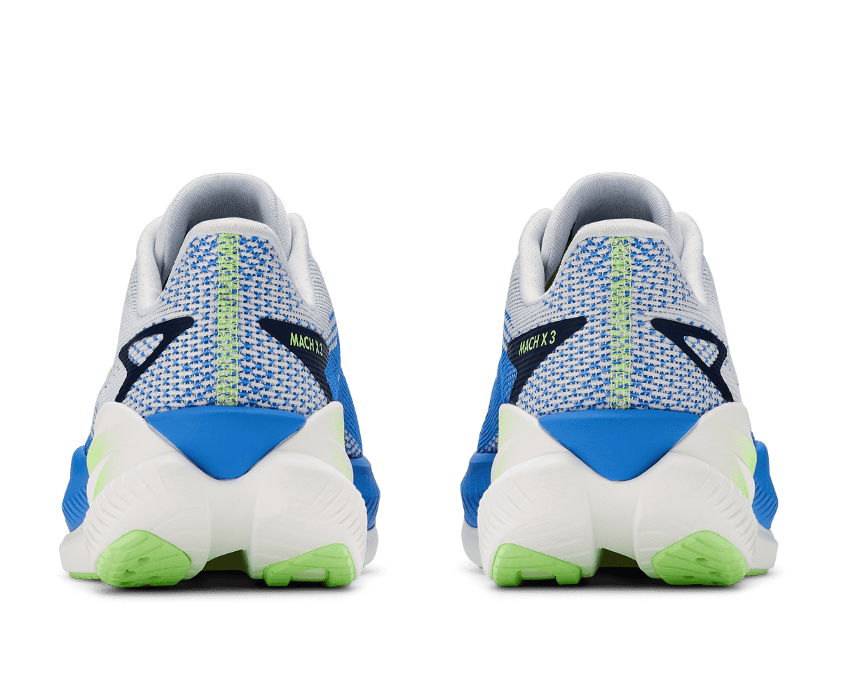 HOKA Men's Mach X 3 - COSMIC GREY / VIRTUAL BLUE