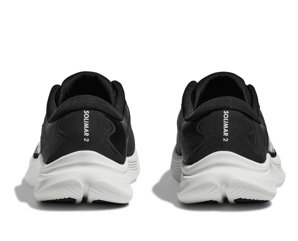 HOKA Women's Solimar 2 - BLACK / WHITE