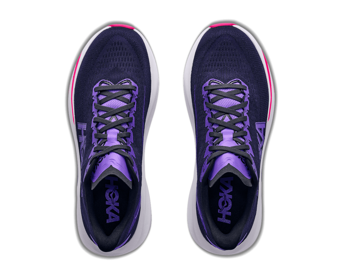 HOKA Men's Mach 7 - CARBON BLACK / COSMIC PURPLE
