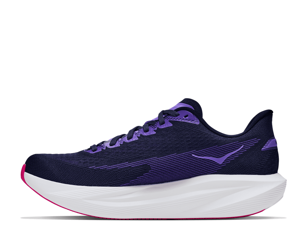 HOKA Men's Mach 7 - CARBON BLACK / COSMIC PURPLE