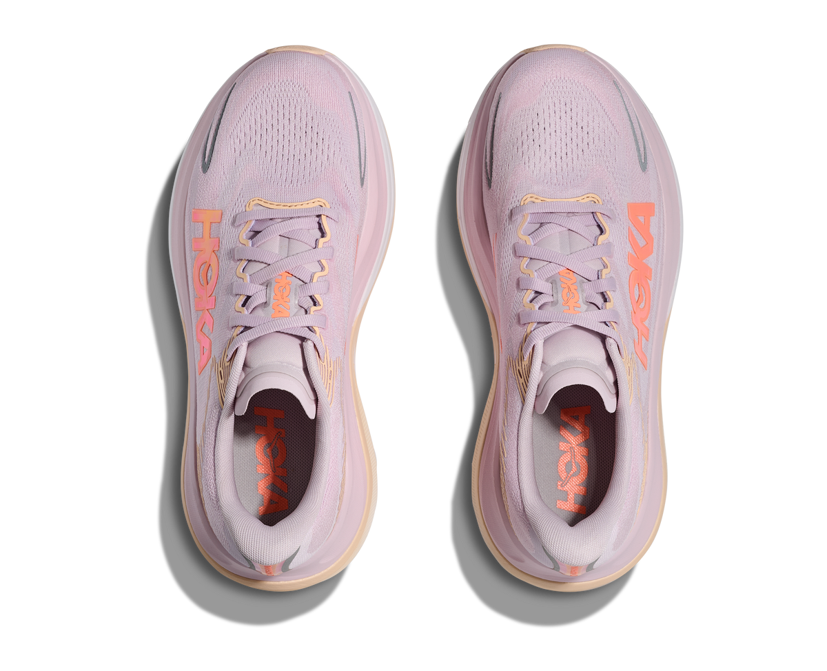 HOKA Women's Skyward X 2 - LILAC CREAM/ TANGERINE GLOW