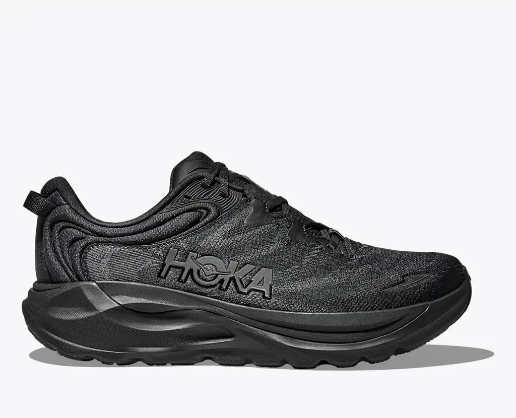 HOKA Women's Gaviota 6 - BLACK / BLACK (Extra Wide)