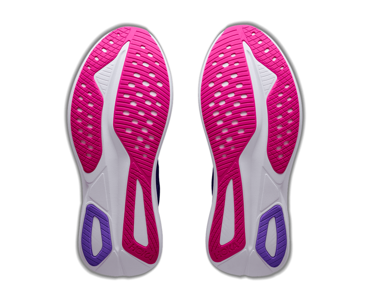 HOKA Women's Mach 7 - CARBON BLACK / COSMIC PURPLE
