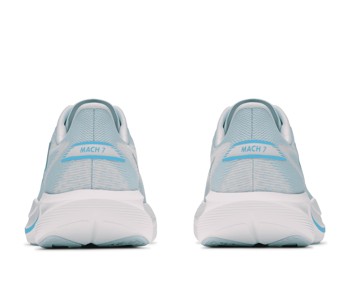 HOKA Women's Mach 7 - GLIMMERING BLUE / FROST