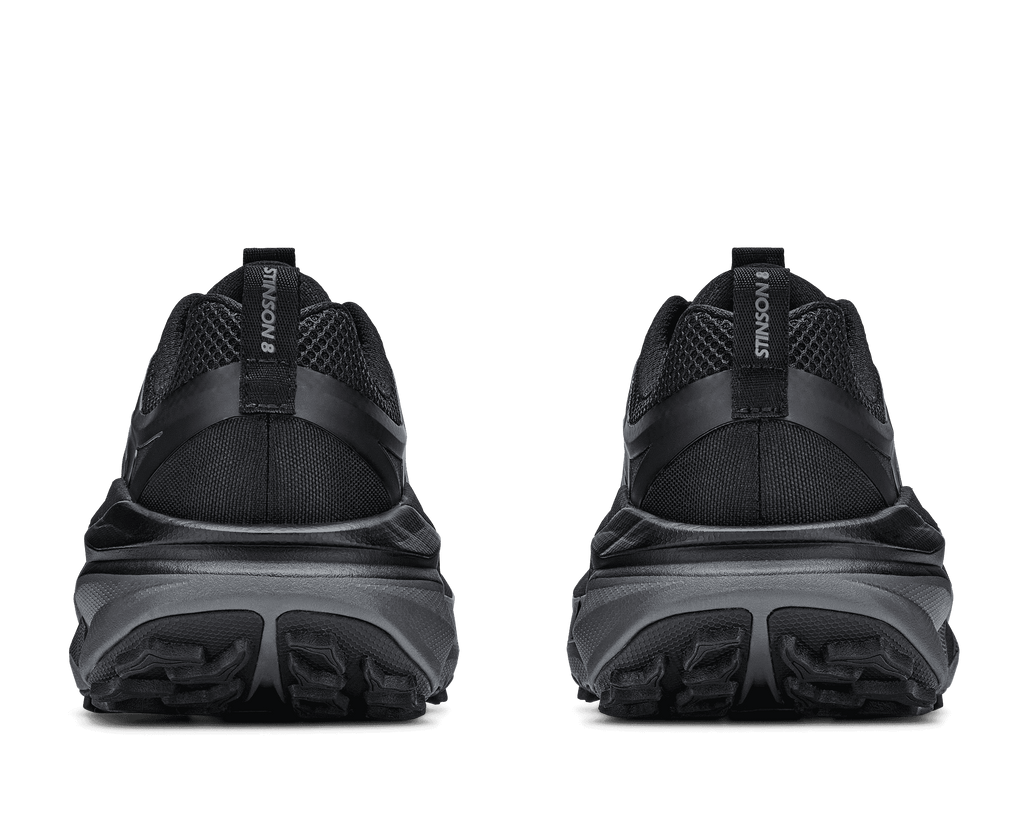 HOKA Women's Stinson 8 - BLACK / OUTER ORBIT