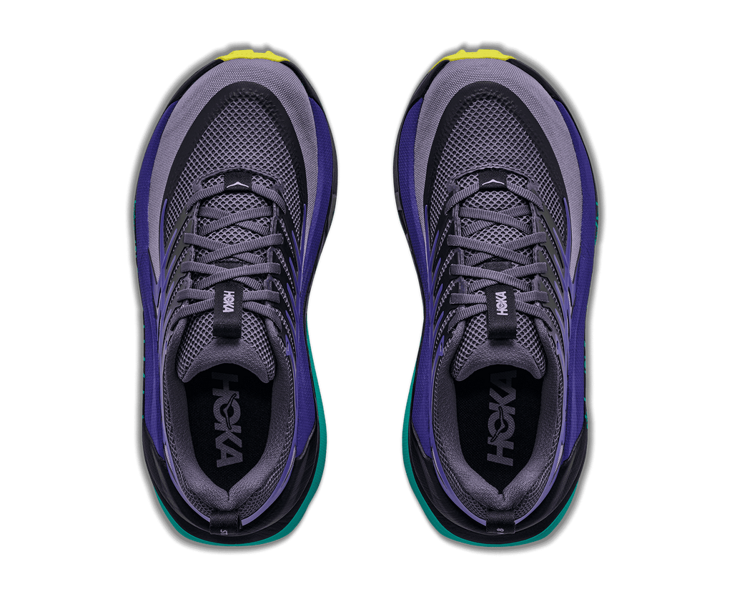 HOKA Women's Stinson 8 - SQUID INK / ELECTRIC AQUA