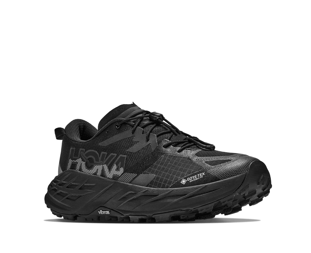 HOKA Men's Speedgoat 7 - BLACK / CARBON BLACK (Wide)