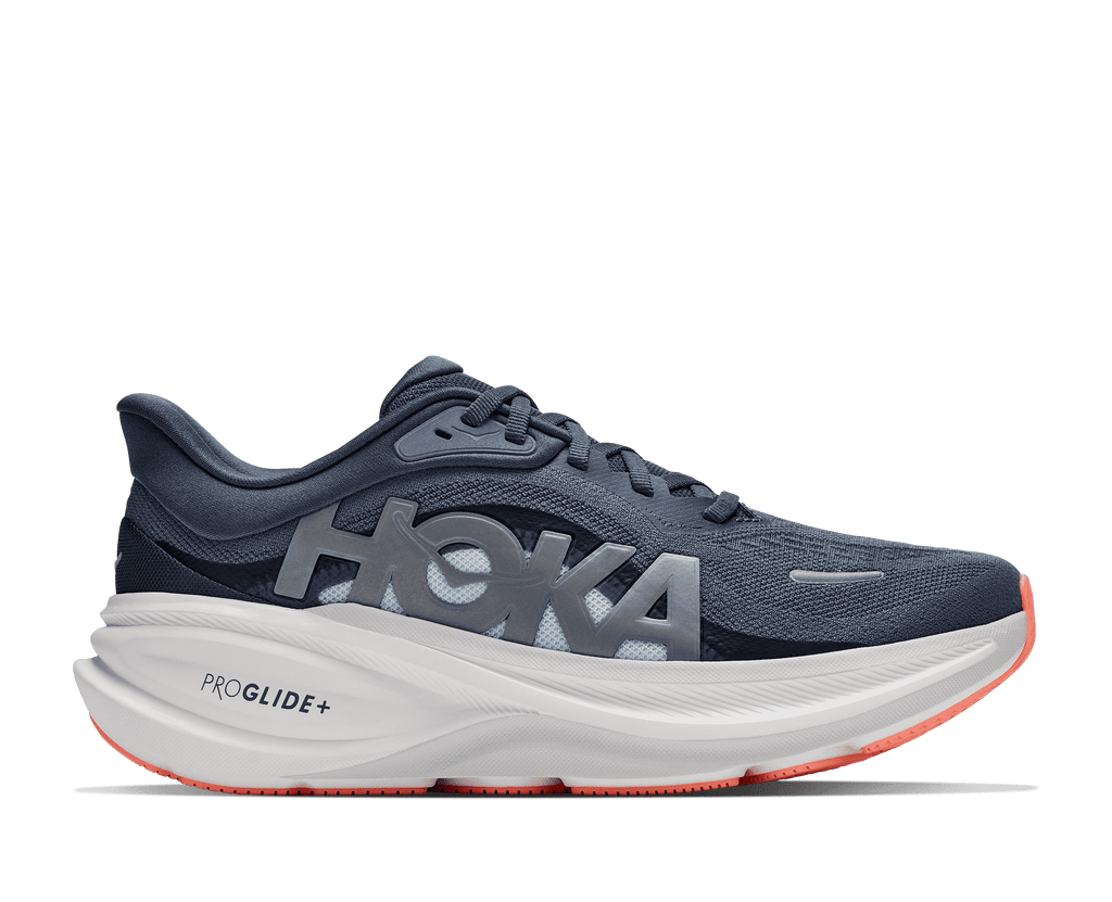 HOKA Women's Clifton Pro - FADED NAVY / GLIMMERING BLUE (Wide)