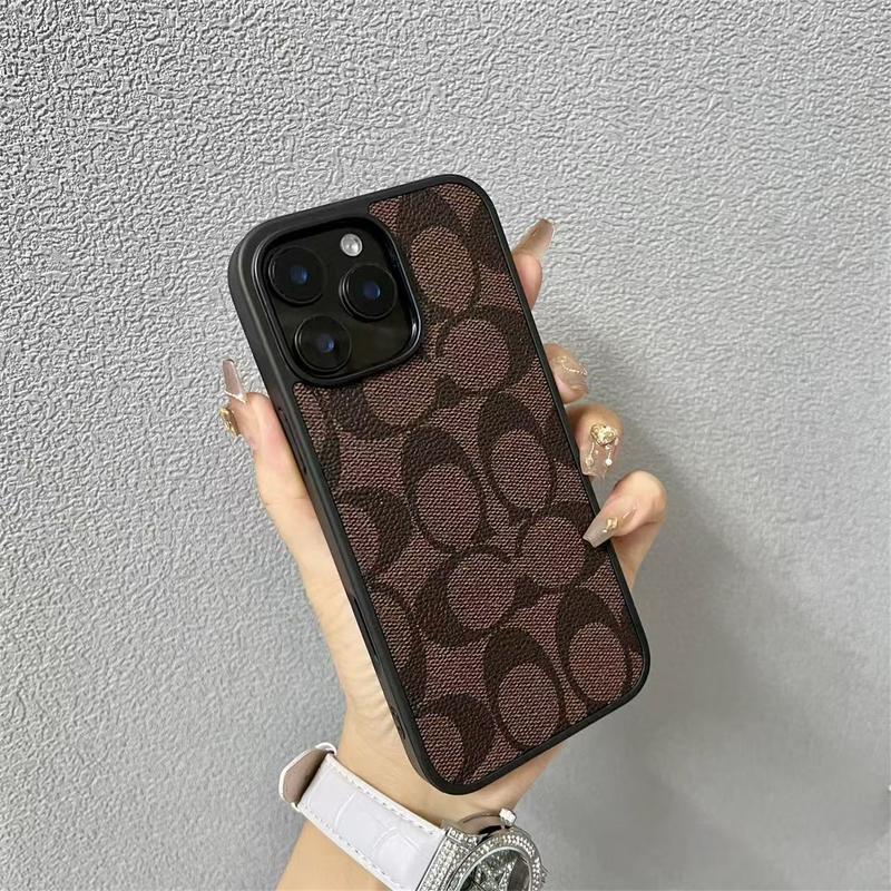 Soft Leather-Texture Protective iPhone Case – Shockproof Protective Phone Cover