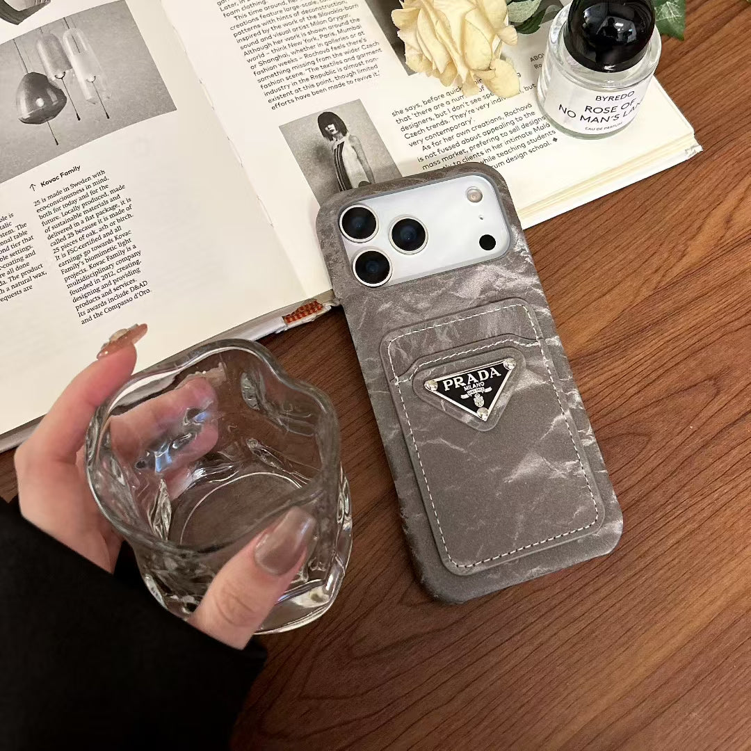 Luxury IPhone 17 Pro Max Case With Card Holder