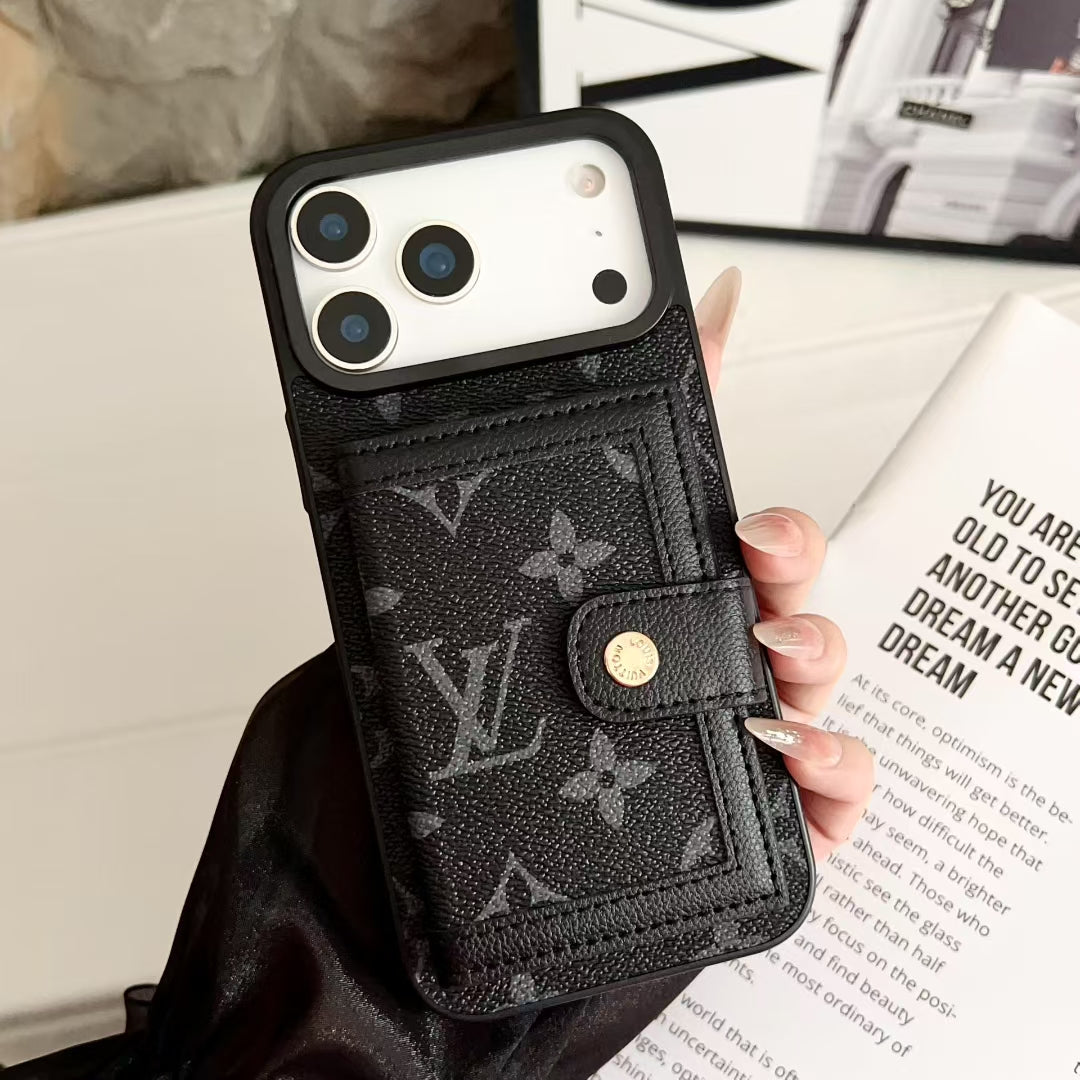 Phone Case With Wallet ID Card Holder