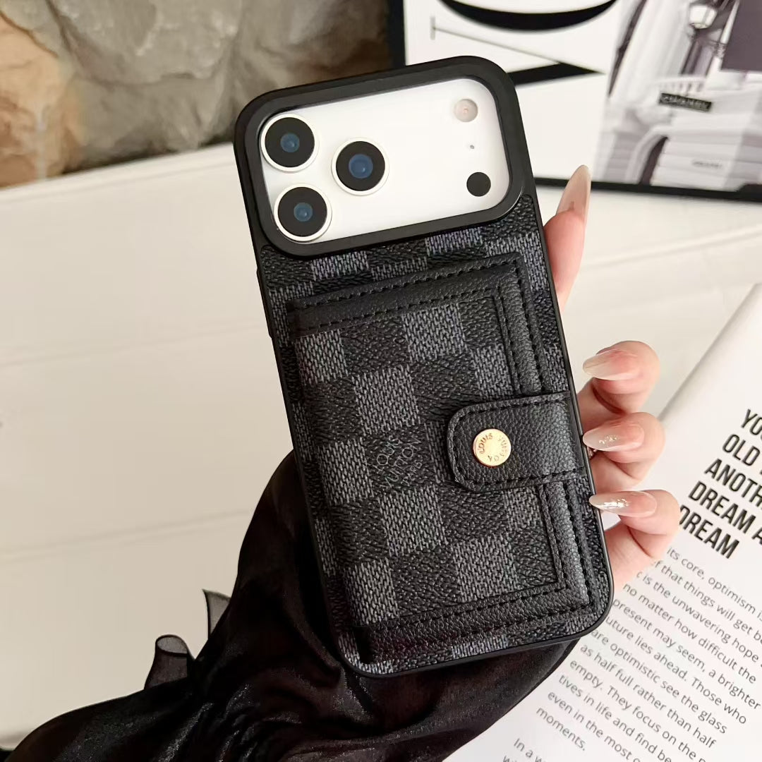 Phone Case With Wallet ID Card Holder