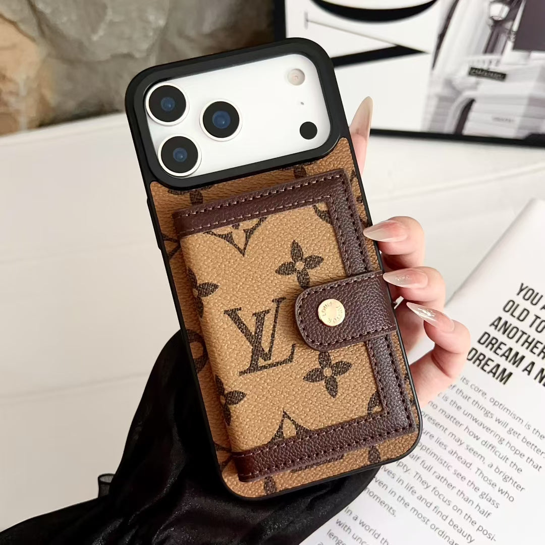 Phone Case With Wallet ID Card Holder