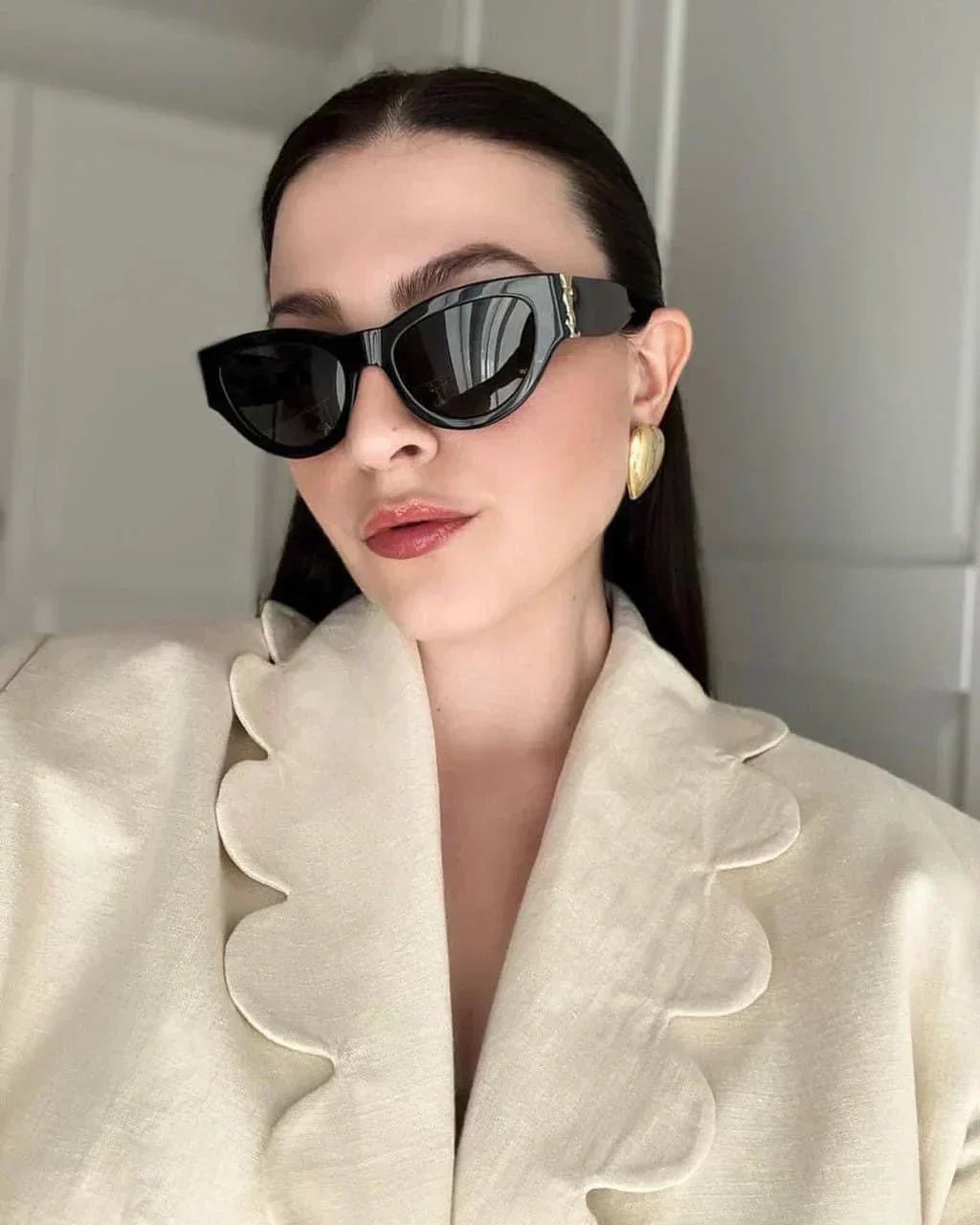 Luxury Large Frame Sunglasses Y Style 019 – UV400 Protection Sunglasses