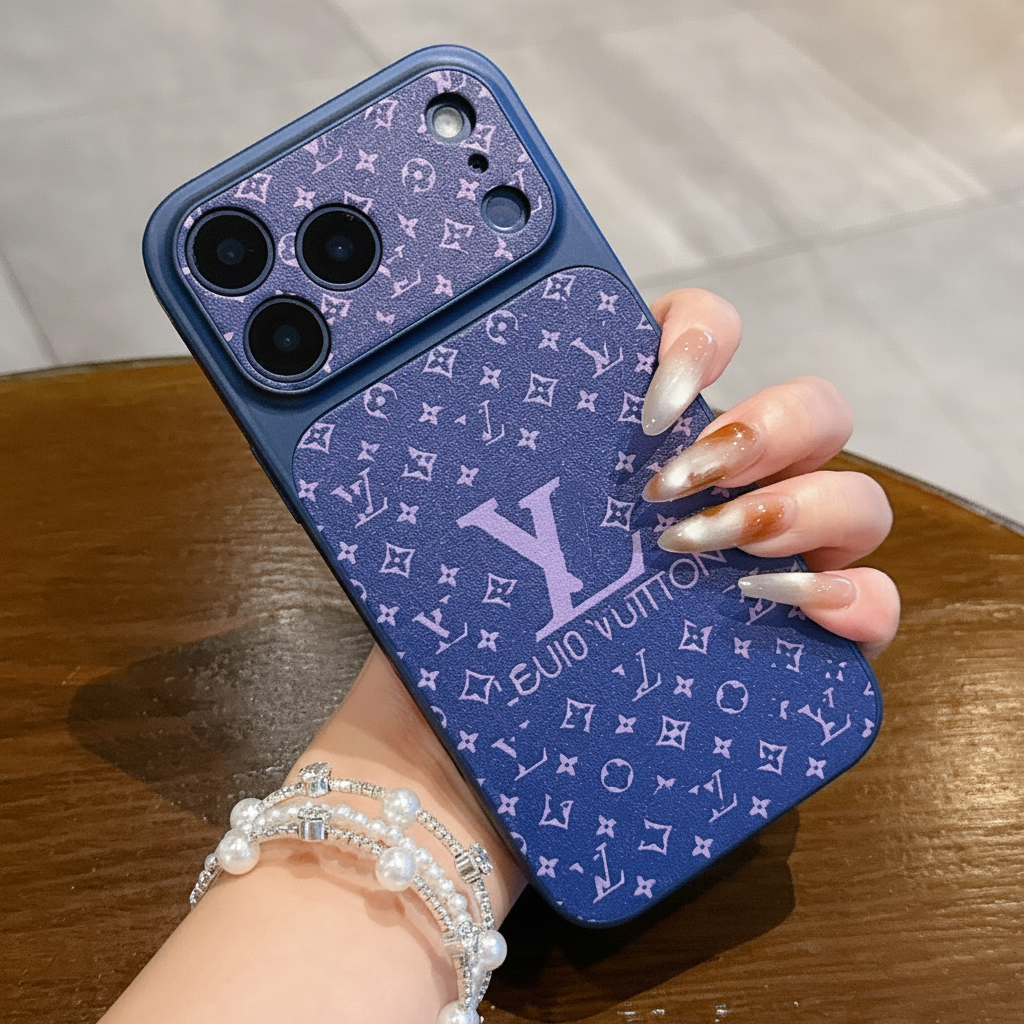 Luxury Embossed Pattern iPhone Case – Elegant Everyday Protection