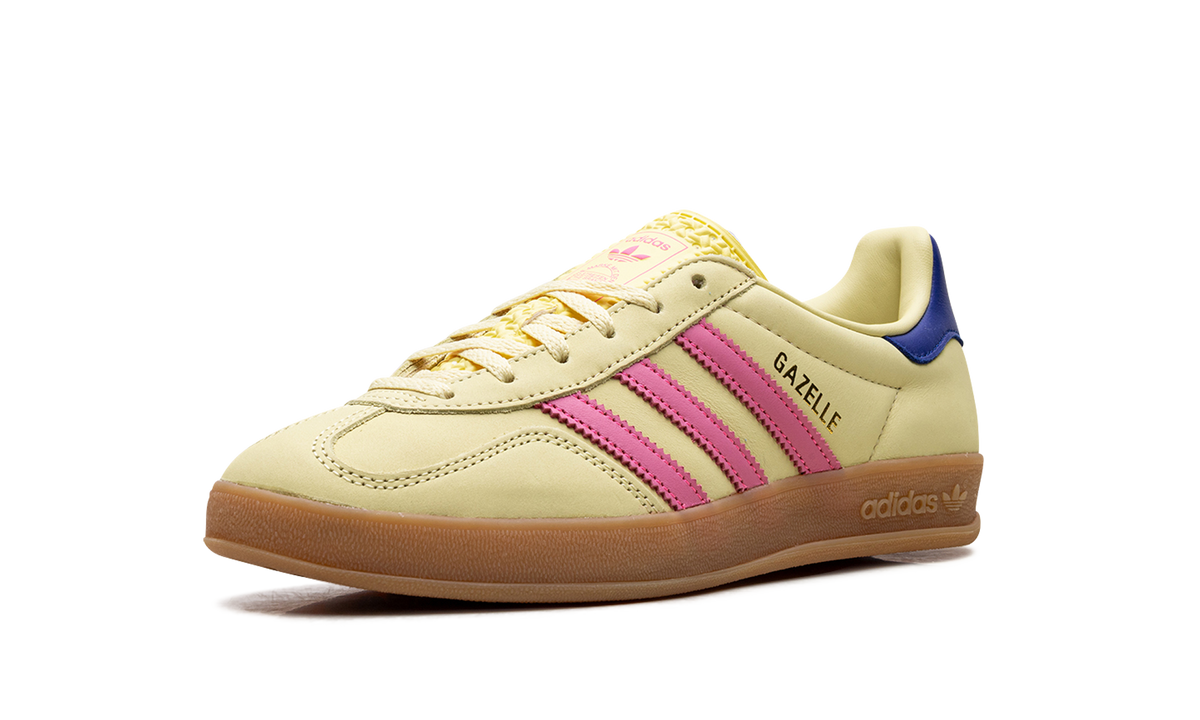 Gazelle Indoor WMNS "Powder Yellow Lucid Pink Royal" JI2719