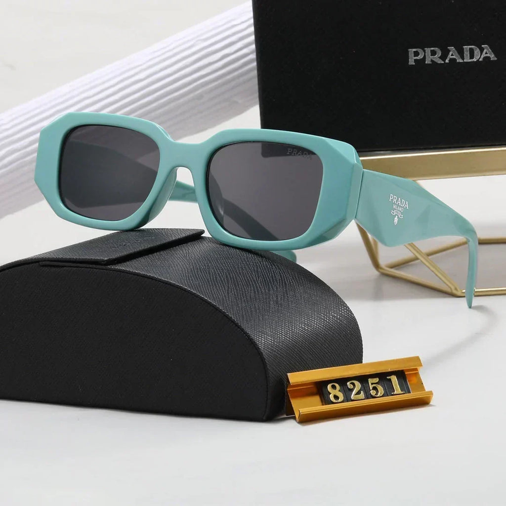 Polygonal Retro Unisex Sunglasses 8251 – UV400 Protection Sunglasses