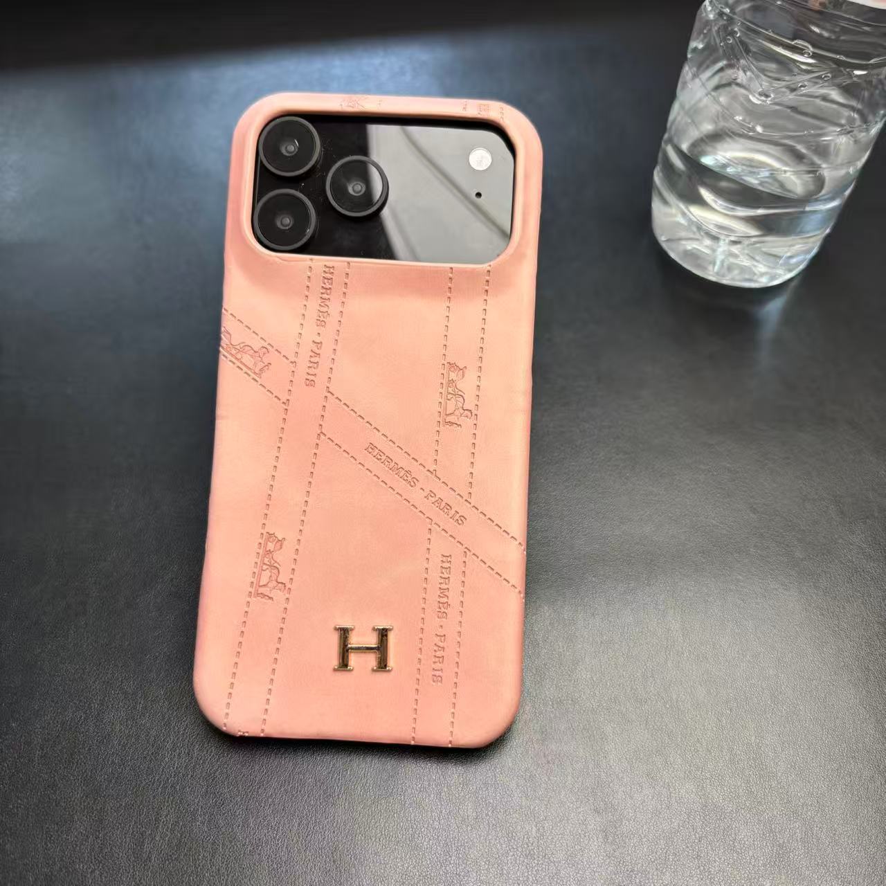 Premium lux Leather Case For iPhone 17/ 16 / 15 /14