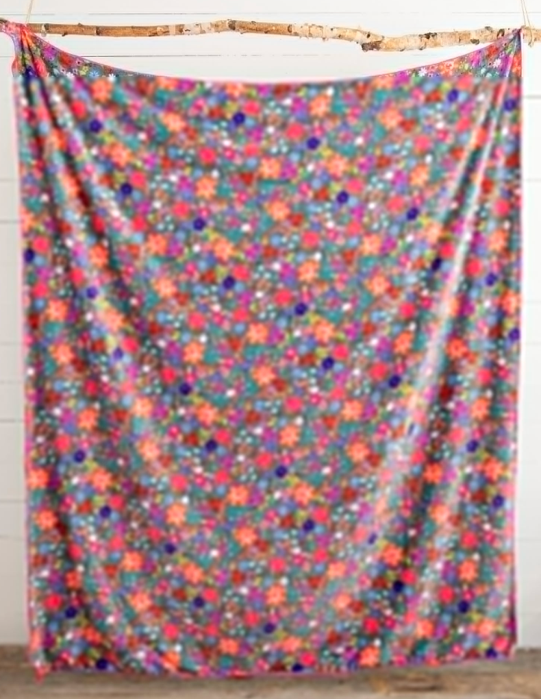 XL Double-Sided Cozy Blanket - Blessings Chirps