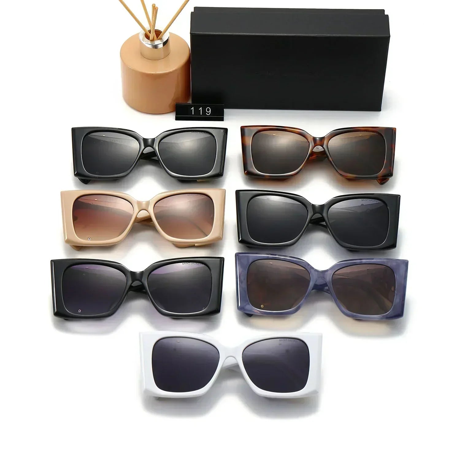 Luxury Large Frame Sunglasses Y Style 01