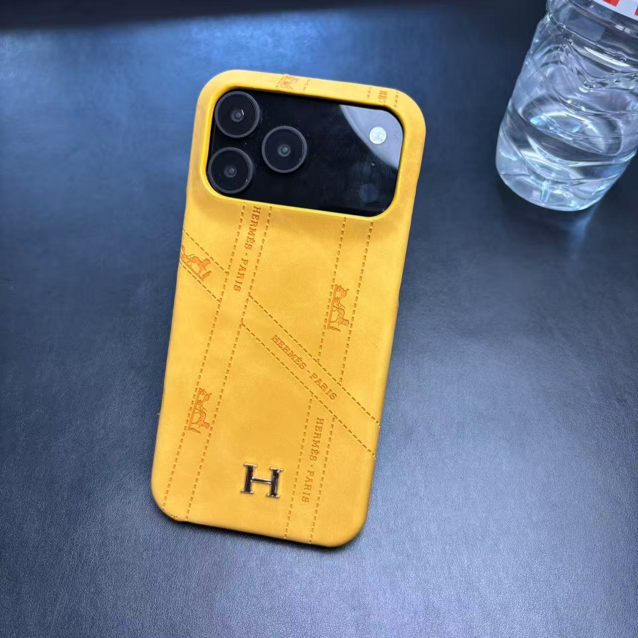 Premium lux Leather Case For iPhone 17/ 16 / 15 /14