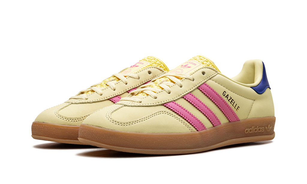 Gazelle Indoor WMNS "Powder Yellow Lucid Pink Royal" JI2719