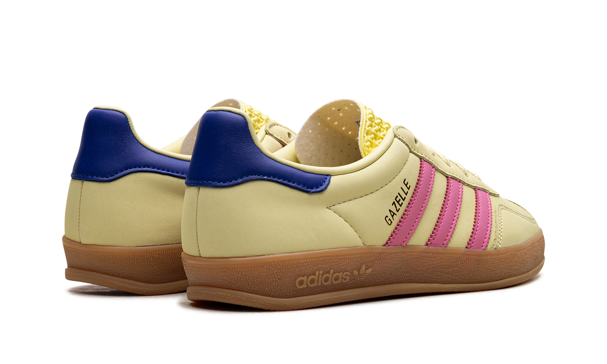 Gazelle Indoor WMNS "Powder Yellow Lucid Pink Royal" JI2719