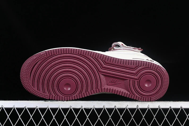 Nike Air Force 1 Mid "Sail/Crimson"