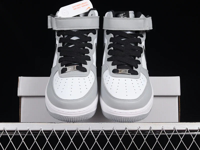 Nike Air Force 1 Mid "Grey/White/Black"