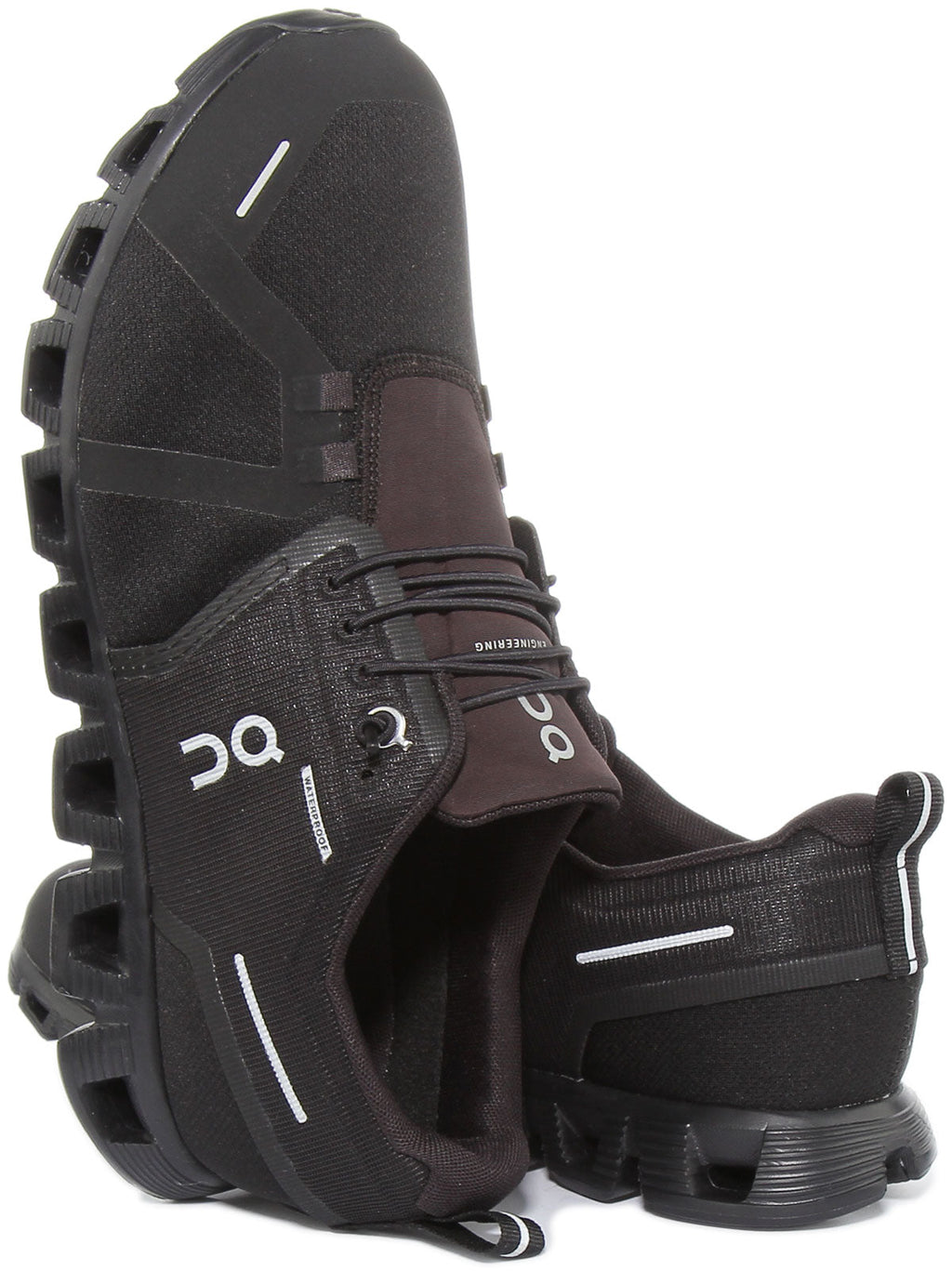 On Running Cloud 5 Waterproof In All Black For Men