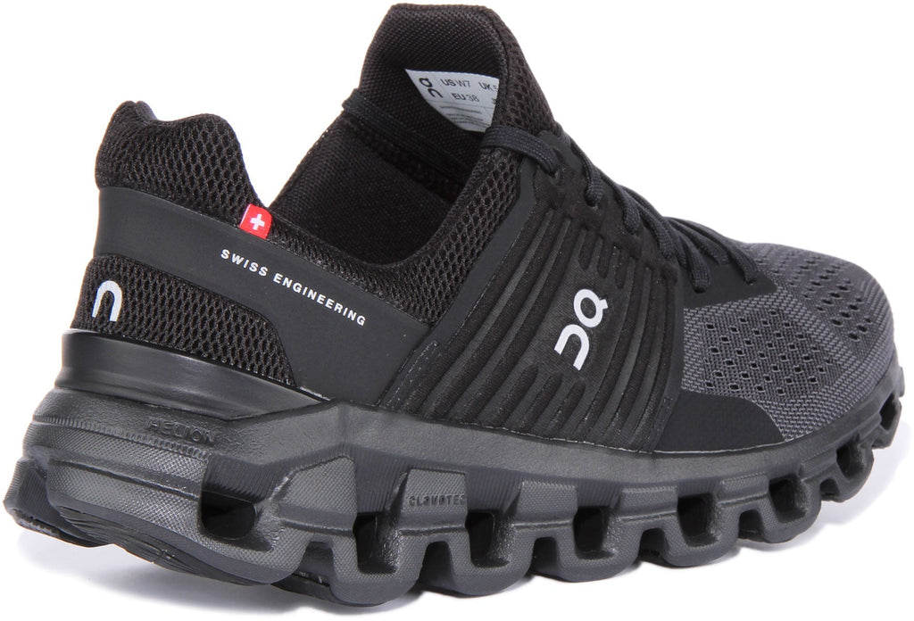On Running Cloudswift In All Black For Women