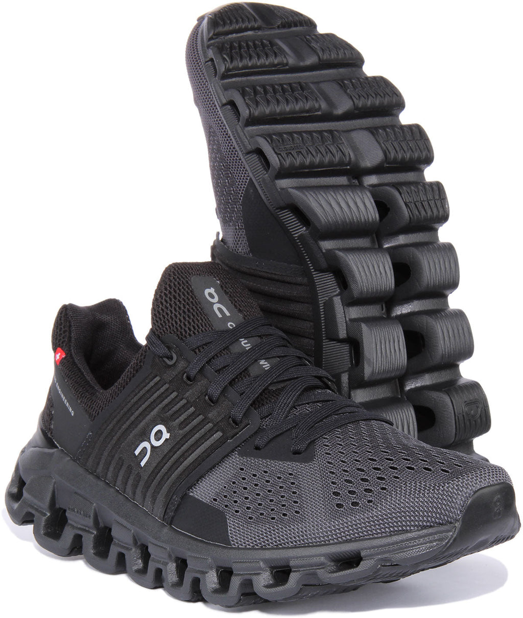 On Running Cloudswift In All Black For Women