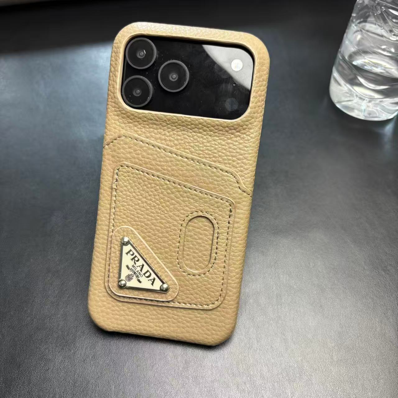 Stylish Case With Card Holder For iPhone 17 / 16 / 15 / 14
