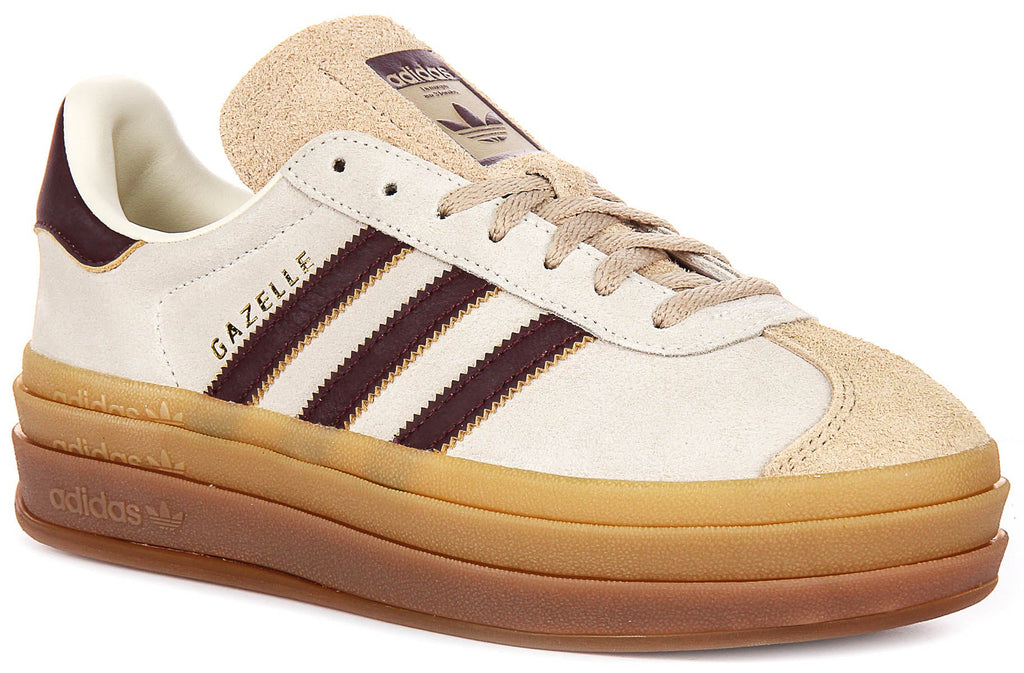 Adidas Gazelle Bold W In Beige For Women