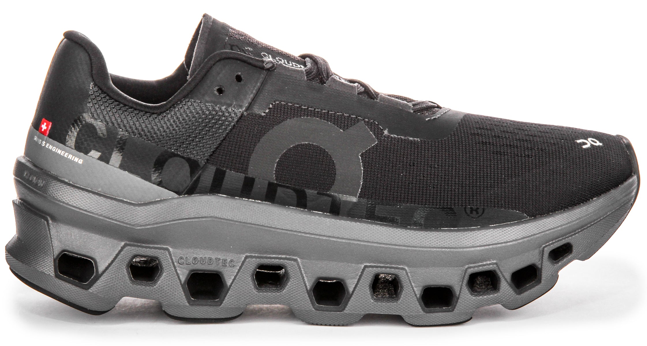 On Running Cloudmonster In Black For Women