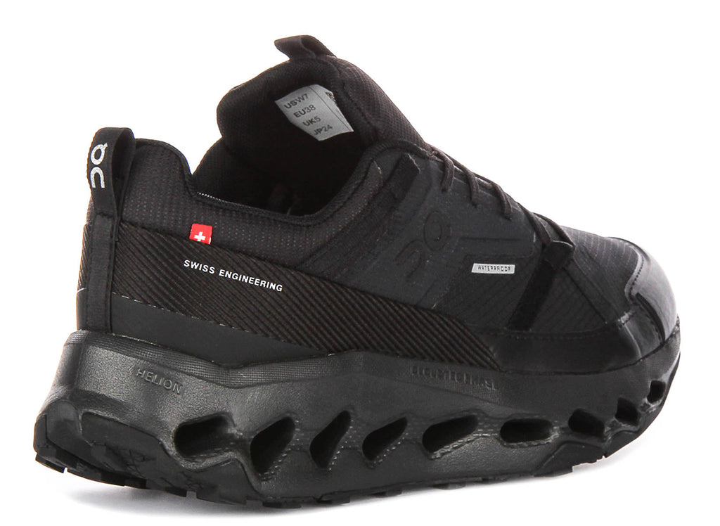 On Running Cloudhorizon Waterproof In Black For Women