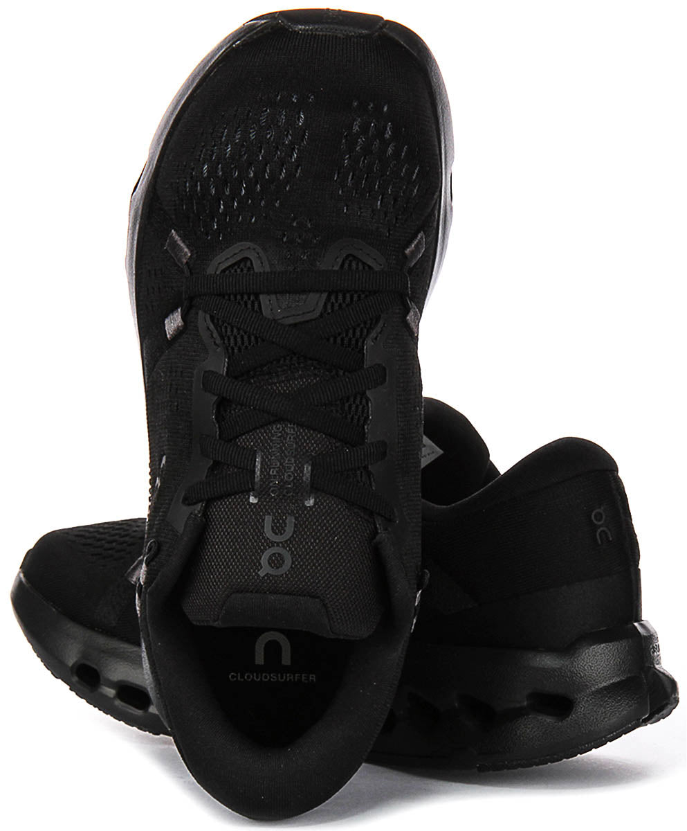 On Running Cloudsurfer 2 In Black For Women