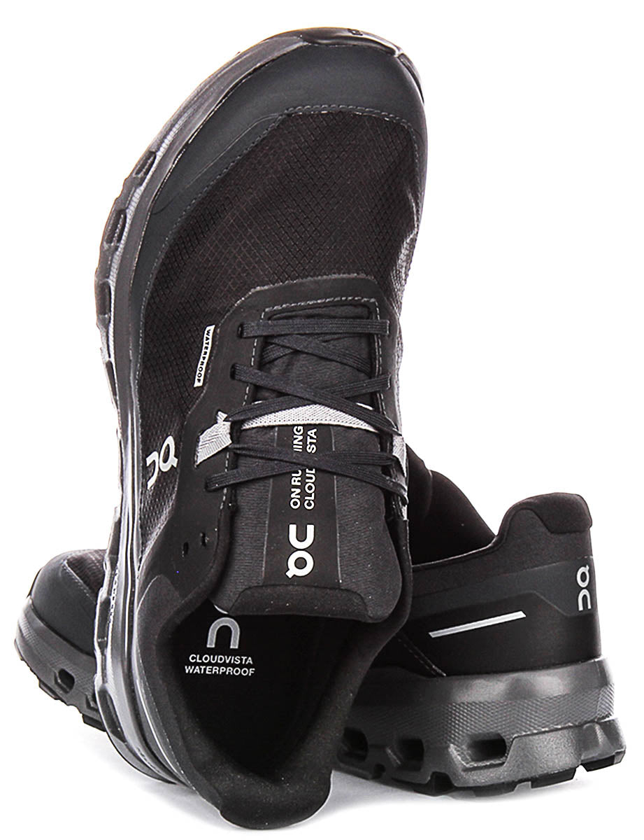 On Running Cloudvista 2 Waterproof In Black For Men