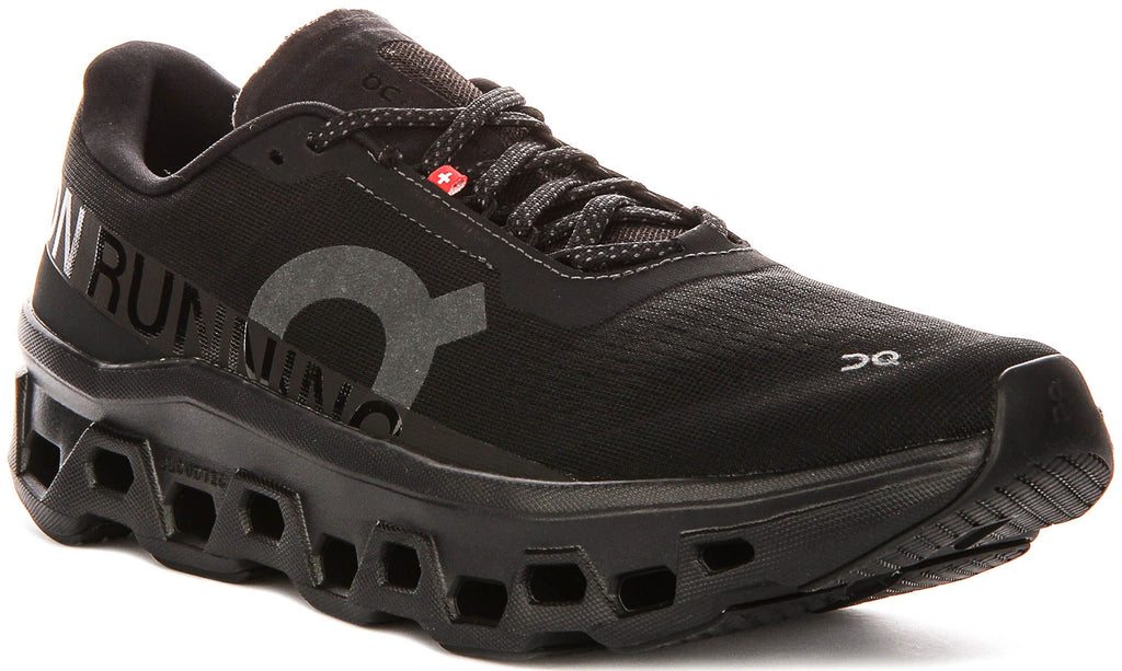 On Running Cloudmonster 1 In Black For Women