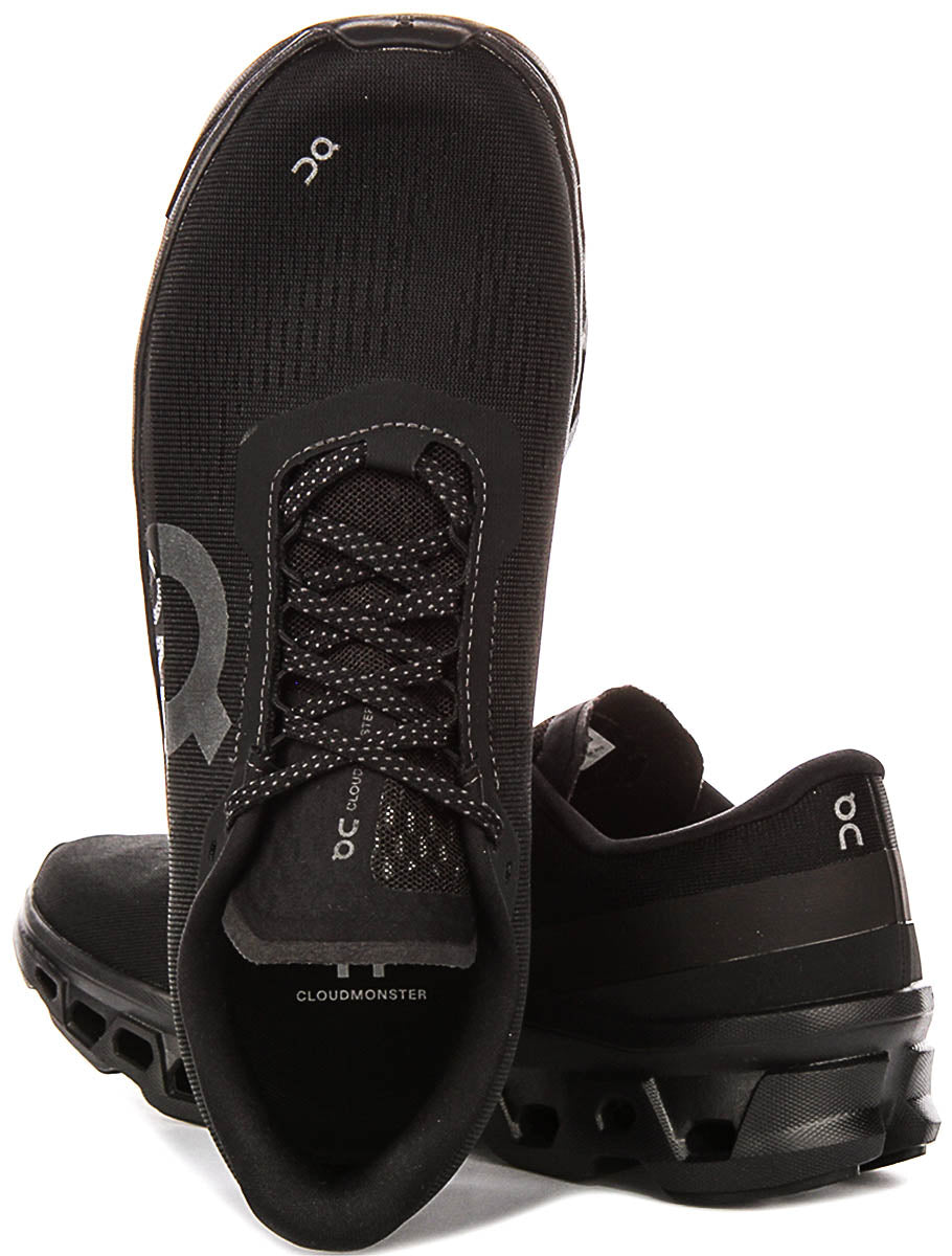 On Running Cloudmonster 1 In Black For Women