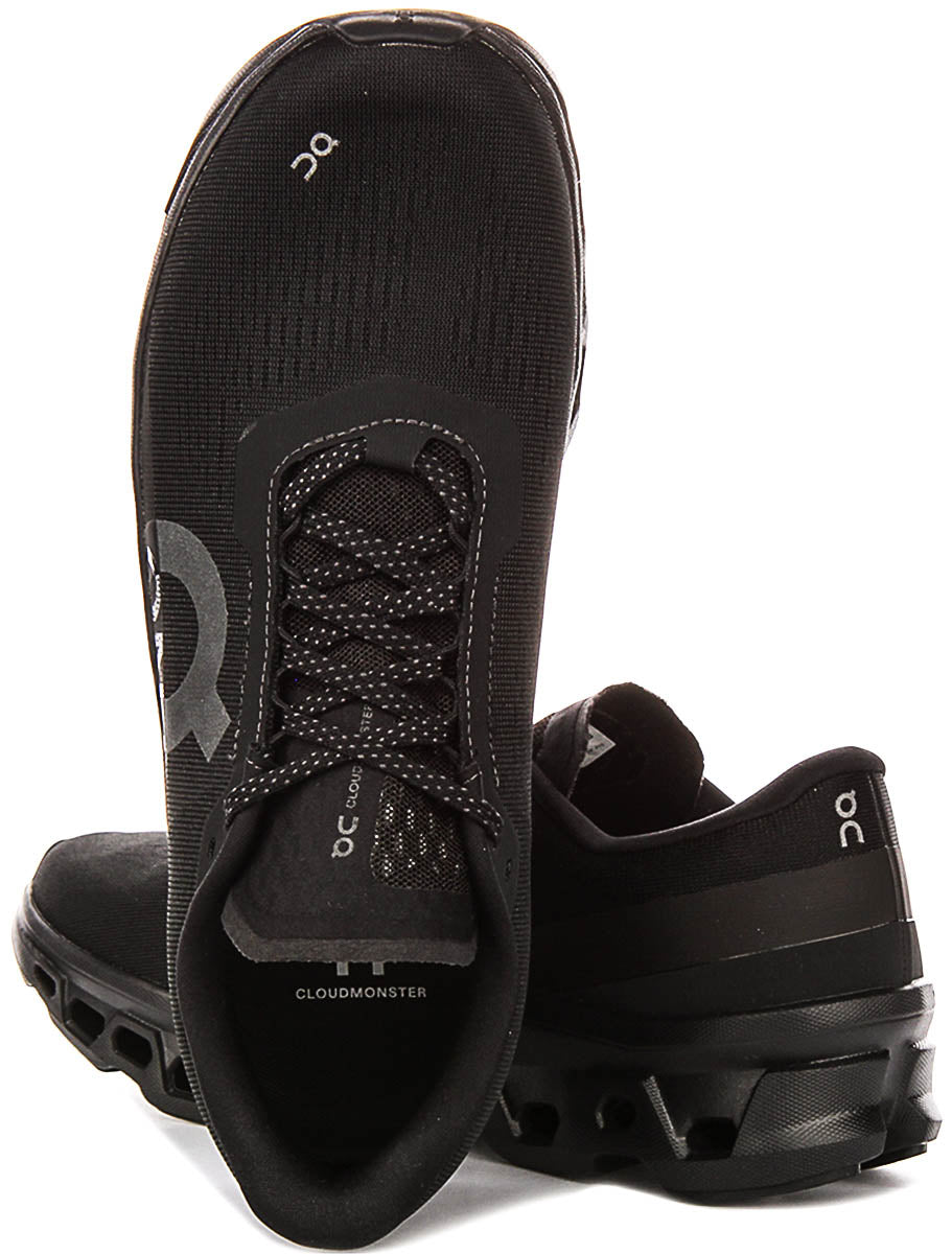 On Running Cloudmonster 1 In Black For Men